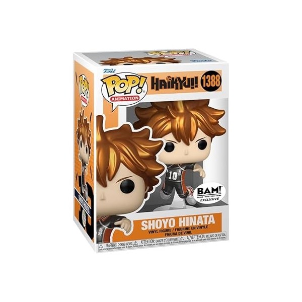 Pop ! Animation : Haikyu !! - Shoyo Hinata *Métallique* BAM Books A Million Exclusive 