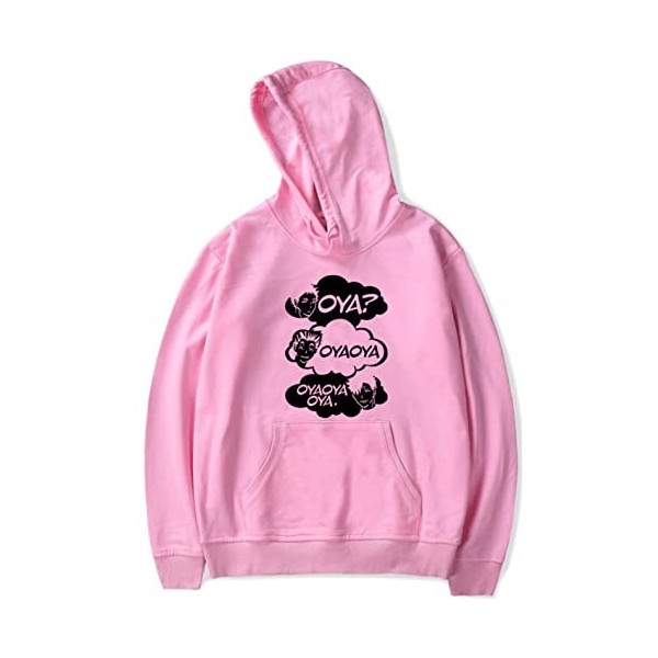 YIMIAO Fille Femme Haikyuu Sweats à Capuche Unisexe Volleyball Junior Hoodie Novelty Imprimer Pull Sweat À Manches Longues Ho