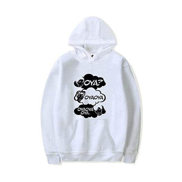 YIMIAO Fille Femme Haikyuu Sweats à Capuche Unisexe Volleyball Junior Hoodie Novelty Imprimer Pull Sweat À Manches Longues Ho