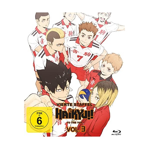 Haikyu: to The Top 4 + OVA zur Staffel 1-Vol.3 [Blu-Ray] [Import]