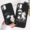 2 Pièces Coque pour Apple iPhone 11 6.1 avec Anime Jujutsu Kaisen Gojo Satoru Itadori Yuji Manga 3D Imprimé Motiv Case Doux