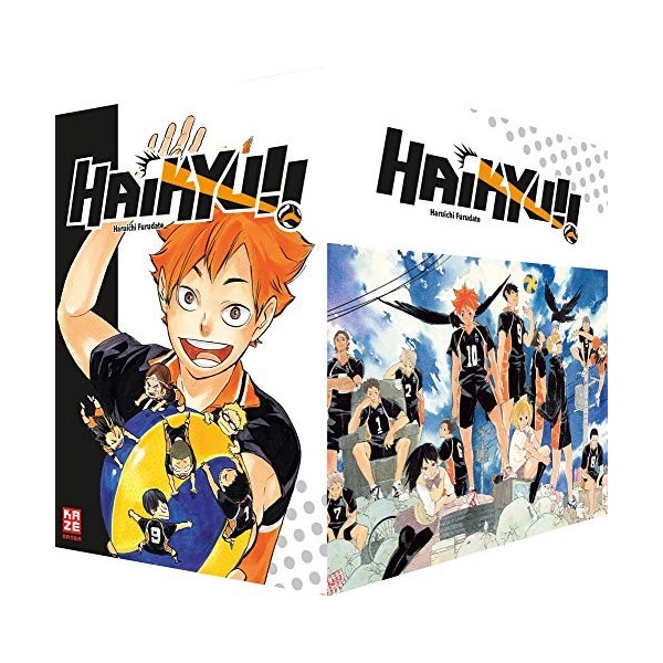 Haikyu!! Sammelbox 1: Band 1-10 im Schuber