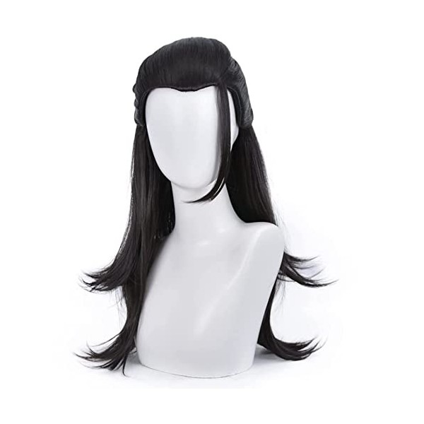 Jujutsu Kaisen Cosplay Gojo Satoru 1 perruque Anime Violet perruque de cheveux Cosplay pour Halloween, fête, carnaval, vie n