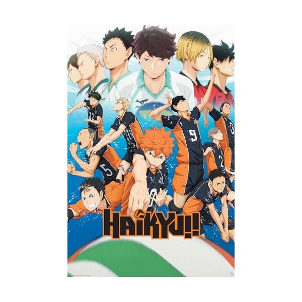 GB eye - HAIKYU!! Poster Maxi Key art saison 91,5 x 61 cm 