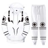 Sweat à capuche et pantalon de manga Jujutsu Kaisen pour cosplay, costume de sport unisexe pour les fans danime ou cadeau, B