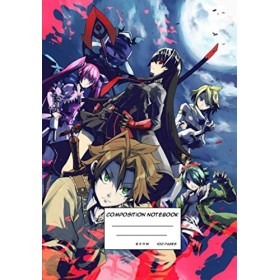 Composition Notebook: Japanese Anime Gift For Teen Girls Boys Men Women, Anime Notebooks For School, Perfect For Drawing, Wri