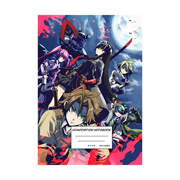 Composition Notebook: Japanese Anime Gift For Teen Girls Boys Men Women, Anime Notebooks For School, Perfect For Drawing, Wri