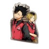 Haikyuuu!! Porte-clés Karasuno Nekoma Anime Karasuno High School Doomed Battle avec pendentif en acrylique pour les fans, typ