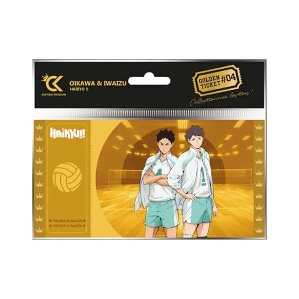 Cartoon Kingdom - Golden Ticket Haikyu!! - Col01 Oikawa & Iwaizu - 3760375862173