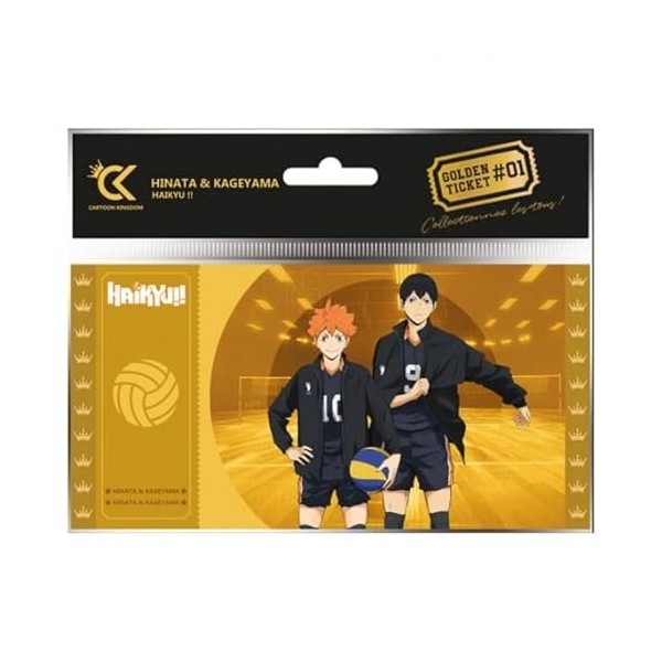 Cartoon Kingdom - Golden Ticket Haikyu!! - Col01 Hinata & Kageyama - 3760375862142