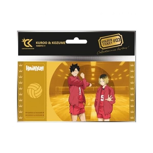Cartoon Kingdom - Golden Ticket Haikyu!! - Col01 Kuroo & Kozume - 3760375862166