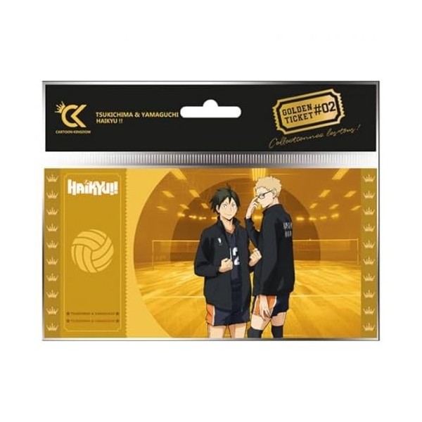 Cartoon Kingdom - Golden Ticket Haikyu!! - Col01 Tsukishima & Yamaguchi - 3760375862159