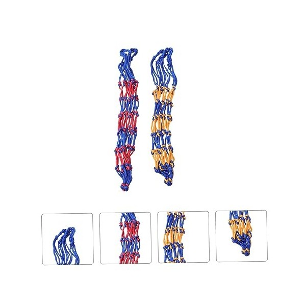 Toddmomy 2 Pièces Sac Filet Sac De Rangement Doutils Haikyu Sac De Cordon Volley-Ball Sacs Déquipement Sac De Basket Sacs à