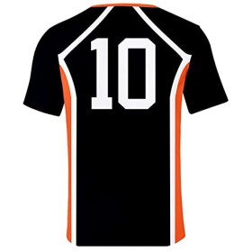 YIMIAO Haikyuu Homme Femme Impression en 2D à Manches Courtes Été Unisexe Kageyama T-Shirt Garçon Japanese Anime Vetement de 