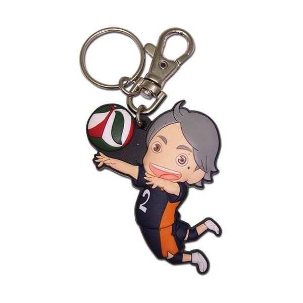 Haikyu Sugawara Porte-clés en PVC Sugawara Koushi