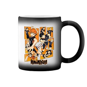 Karasuno High School Team Haikyu Magie noire tasse à café Mug