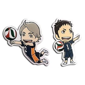 Haikyu! Ge50653 Lot de 2 broches pour daichi et koshi