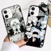 2 Pièces Coque pour iPhone 12 Pro/iPhone 12 6.1 avec Anime Jujutsu Kaisen Gojo Satoru Itadori Yuji Manga 3D Imprimé Motiv C