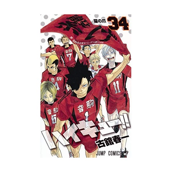 Haikyu!! 34 - Édition japonaise Jump comics 