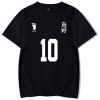 YIMIAO Haikyuu Homme Femme à Manches Courtes Été Unisexe Kageyama T-Shirt Garçon Japanese Anime Vetement de Sport Tshirt L 