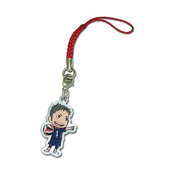 Haikyu - Breloque en métal pour téléphone portable Daichi