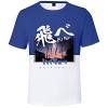 YIMIAO Impression en 3D T-Shirts Kageyama à Manches Courtes Été T-Shirt Japonais Animé Cosplay Haikyuu Manches Shirt Décontra