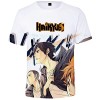 YIMIAO Impression en 3D T-Shirts Kageyama à Manches Courtes Été T-Shirt Japonais Animé Cosplay Haikyuu Manches Shirt Décontra