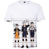 YIMIAO Garçon Fille Kageyama T-Shirts 3D imprimé Couleur à Manches Courtes Haikyuu Été Homme Japonais Karasuno Tee Shirt M 