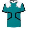 YIMIAO Homme T-Shirt 3D Impressions My Hero Academia Anime Cosplay Manches Courtes Mode Hip HopTee Shirt XXS 