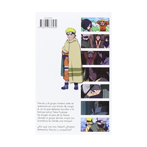 Naruto Anime Comic nº 02 ¡Batalla ninja en la tierra de la nieve!