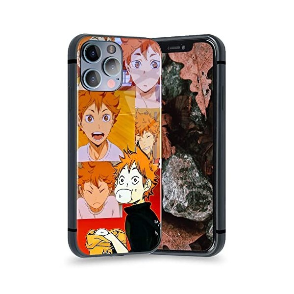 Haikyu Coque de téléphone en silicone mat givré pour iPhone 7/8/SE 2020 