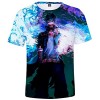 YIMIAO Garçon Homme T-Shirt 3D Imprimé Deku Anime Cool Été My Hero Academia Casual Manches Courtes XXL 