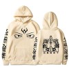 zhedu Jujutsu Kaisen Sweat à Capuche Garçons/Filles Impression 3D Hommes Sweat Mode Streetwear Enfants à Manches Longues XXL
