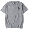 YIMIAO Garçon Fille Kageyama T-Shirts Couleur à Manches Courtes Haikyuu Été Homme Japonais Animé Karasuno Tee Shirt S 