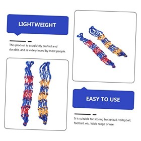 Toddmomy 2 Pièces Sac Filet Volley-Ball Sac De Football en Filet Sacs Déquipement Sac en Filet Sac De Basket Haikyu Sac Uniq