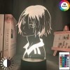 KJsdaADSA Haikyu Led veilleuse Anime Kozume Kenma lampe enfants cadeau danniversaire pour chambre décor Haikyuu Kenma Illusi