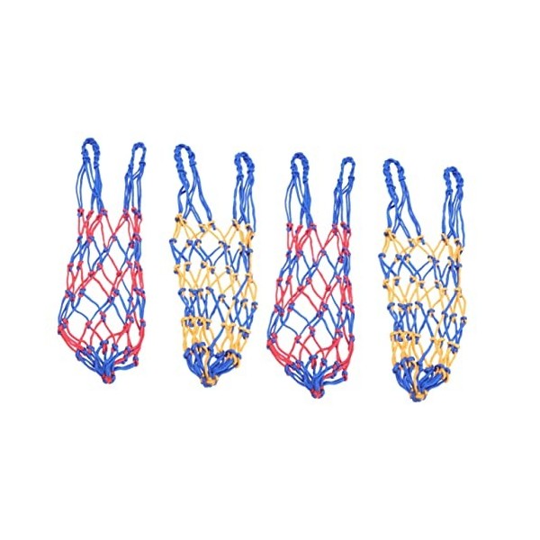 Kisangel 2 Pièces Sac Filet Sac Unique Sac De Football en Filet Sac en Filet Sac De Sport en Filet Sac De Rangement Doutils 