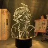 Anime haikyuu tadashi yamaguchi pour la chambre décor soir lumière lumière cadeau anniversaire manga 3d illusion lumière yama