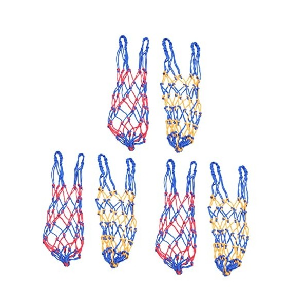 INOOMP 2 Pièces Sac Filet Sacs à De Football Sac De Sport en Filet Haikyu Sac De Rangement Doutils Sac en Filet Sac De Footb