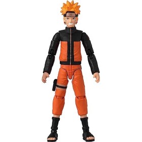 Bandai - Anime Heroes Beyond - Naruto Shippuden - Figurine 17 cm - Uzumaki - Transformation Kyubi - 37711 Multicolore