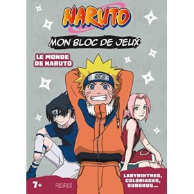 Bloc de jeux Naruto - Le monde de Naruto