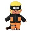 Bandai - Monchhichi - Peluche Monchhichi Naruto Shippuden - Peluche toute douce 20 cm pour enfants et adultes - SE241088