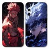 2 Pièces Coque pour Samsung Galaxy S22 5G 6.1, avec Anime motif Jujutsu Kaisen Gojo Satoru Itadori Yuji Manga Antichoc TPU 