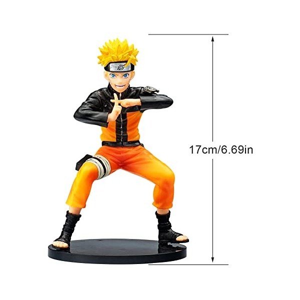 IFHDO Naruto Figure Jouets Anime Action Figurine Modèle de Figurine Anime Figure Modèle Table Bureau Décoration Anniversaire 