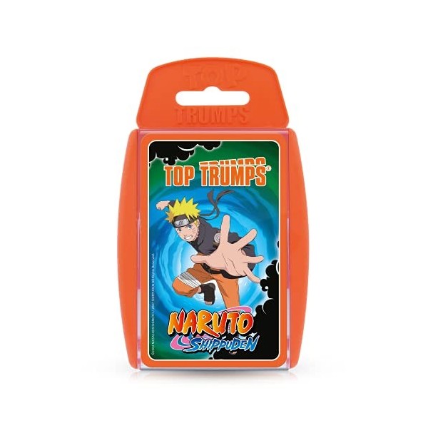 WINNING MOVES - TOP TRUMPS - NARUTO SHIPPUDEN - Jeux de cartes - Jeu de Société - Version Française