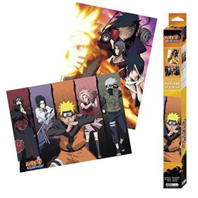 ABYstyle NARUTO - Groupes - Set de 2 posters Salle de classe 52x38