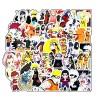 Lot de 62 Autocollants Anime en vinyle,NARUTO -ナルト- Stickers Imperméable Decals,Pour Ordinateur Portable,Bouteille deau,Skat