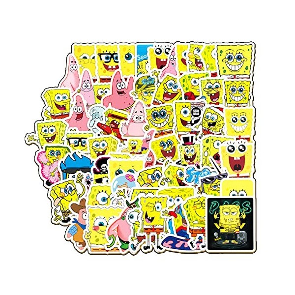 Lot de 62 Autocollants Anime en vinyle,NARUTO -ナルト- Stickers Imperméable Decals,Pour Ordinateur Portable,Bouteille deau,Skat