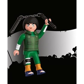 Playmobil 71118 Rock Lee - Naruto - Héros Issu de la série danime - pour reconstituer des scènes légendaires ou Inventer de 