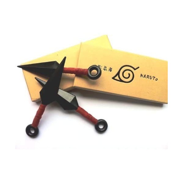 Naruto Anime Cosplay arme Medium Kunai Triple Set
